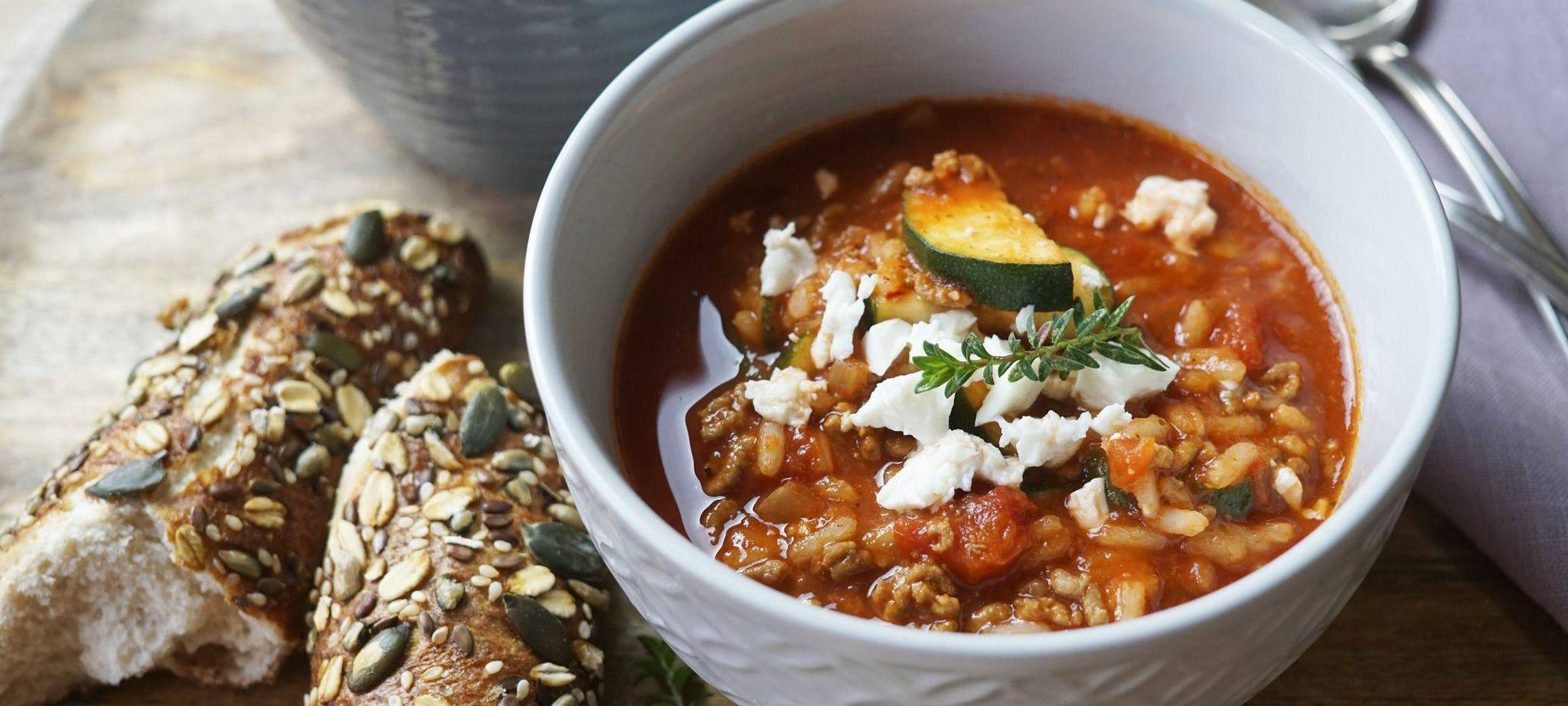 Zucchini-Hackfleisch-Topf