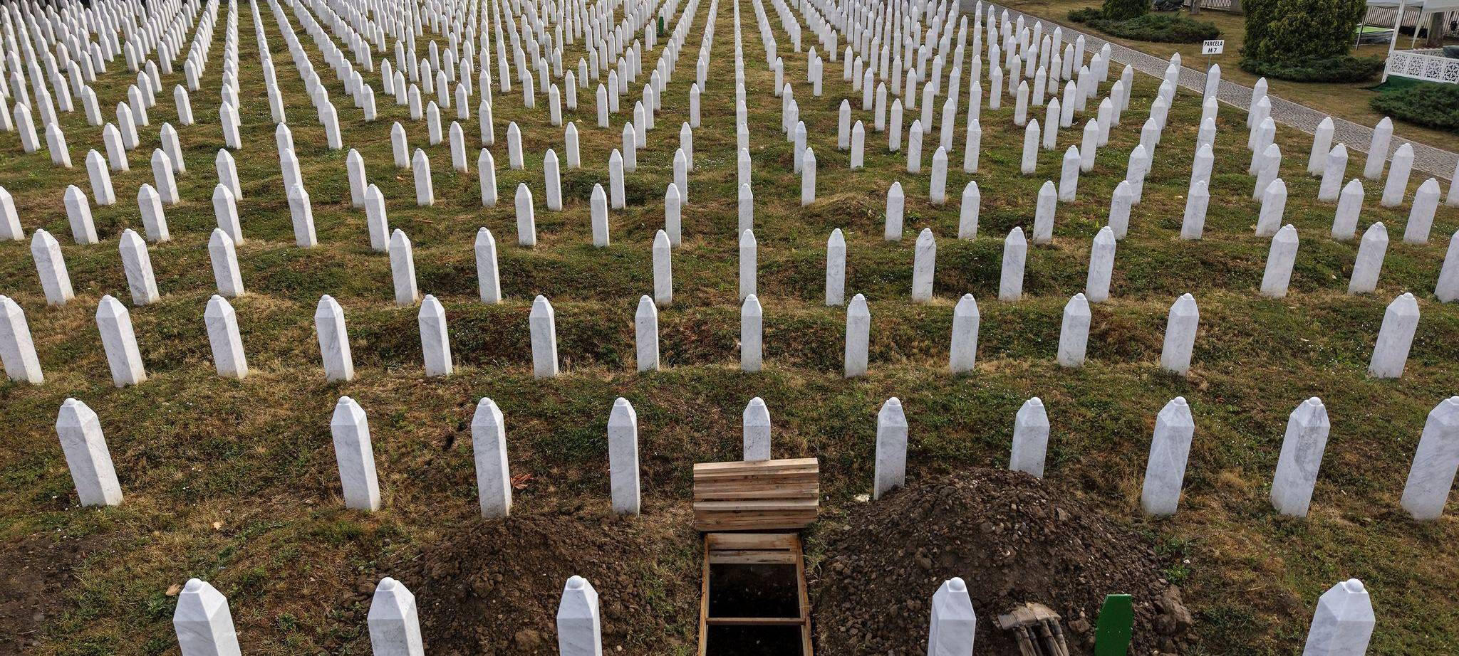Nach dem Massaker von Srebrenica
