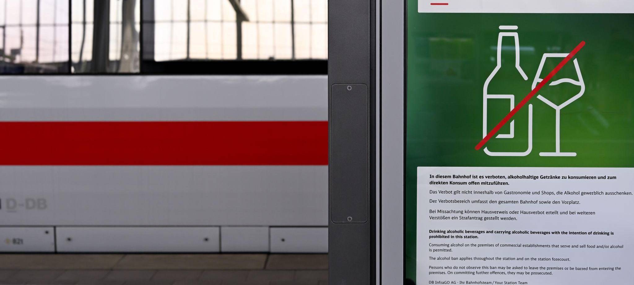Alkoholverbot an Bahnhöfen