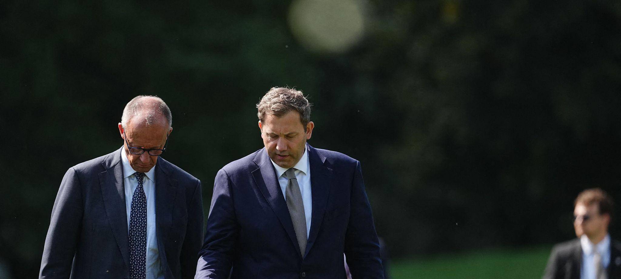 Lars Klingbeil und Friedrich Merz