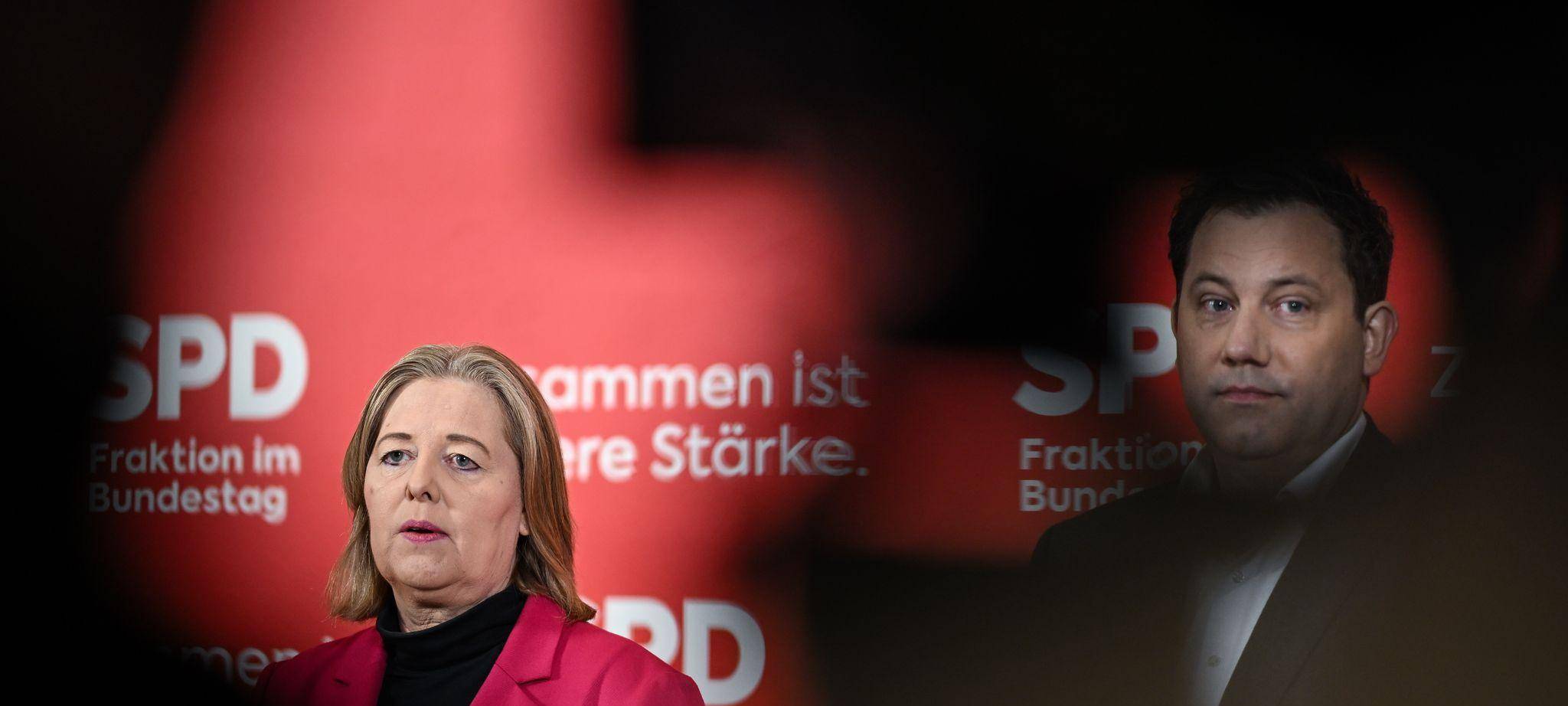 Die SPD-Parteichefs Bärbel Bas und Lars Klingbeil.