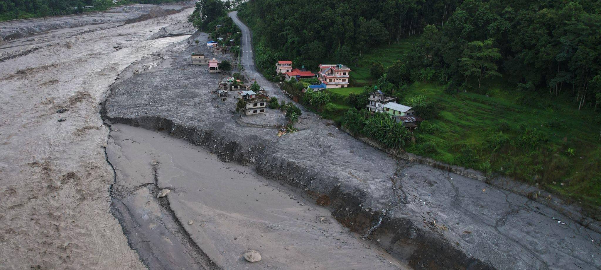 Sturzflut im Himalaya - Nepal