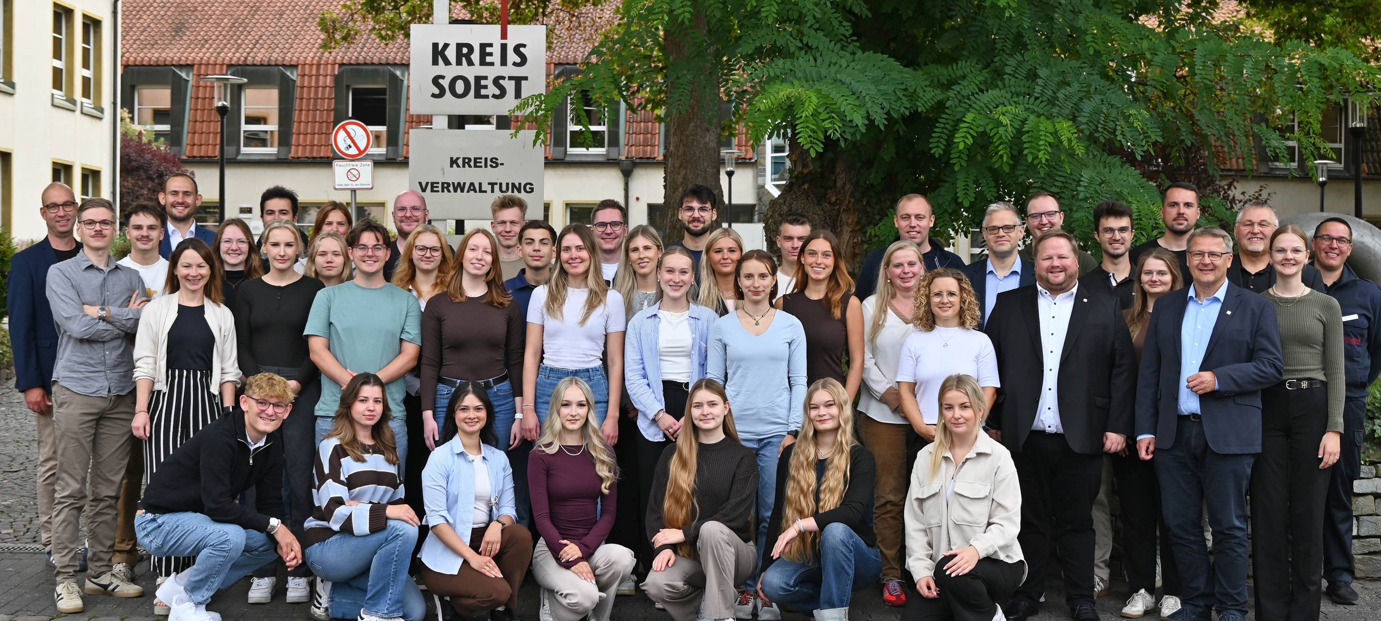 Neue Azubis starten bei der Kreisverwaltung Soest