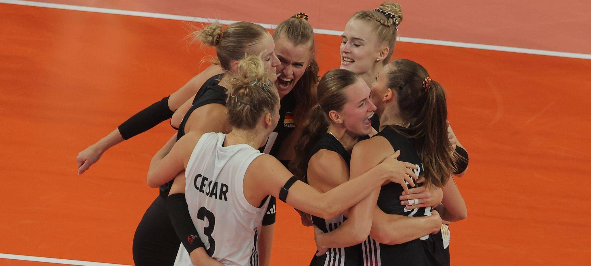 Das deutsche Volleyball-Team