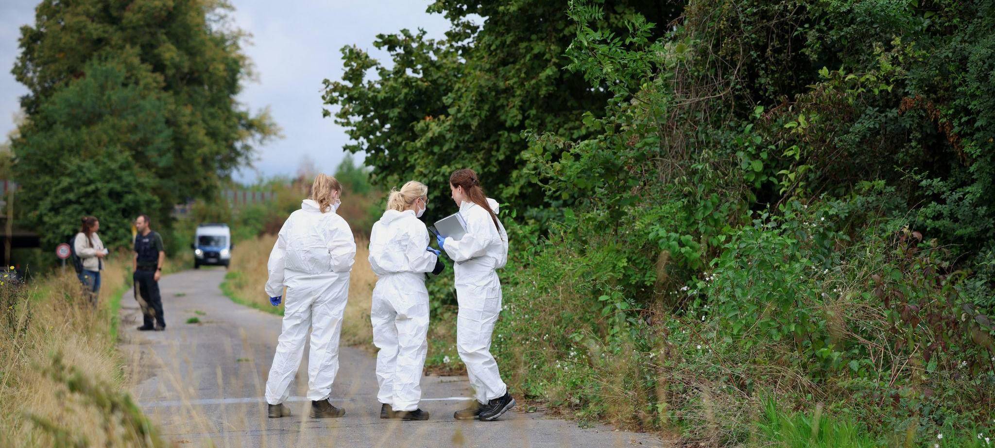 Polizeieinsatz am Kraftwerk Weisweiler