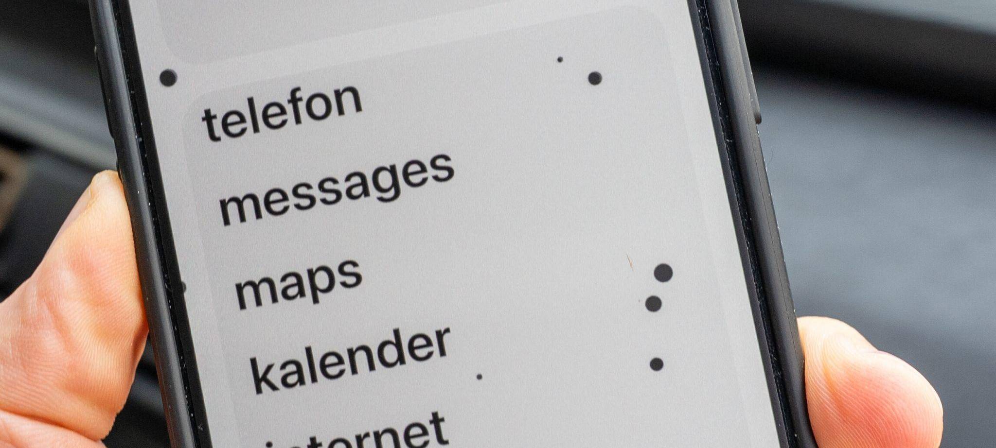 «Fahrzeug-Bewegungshinweise» auf einem iPhone
