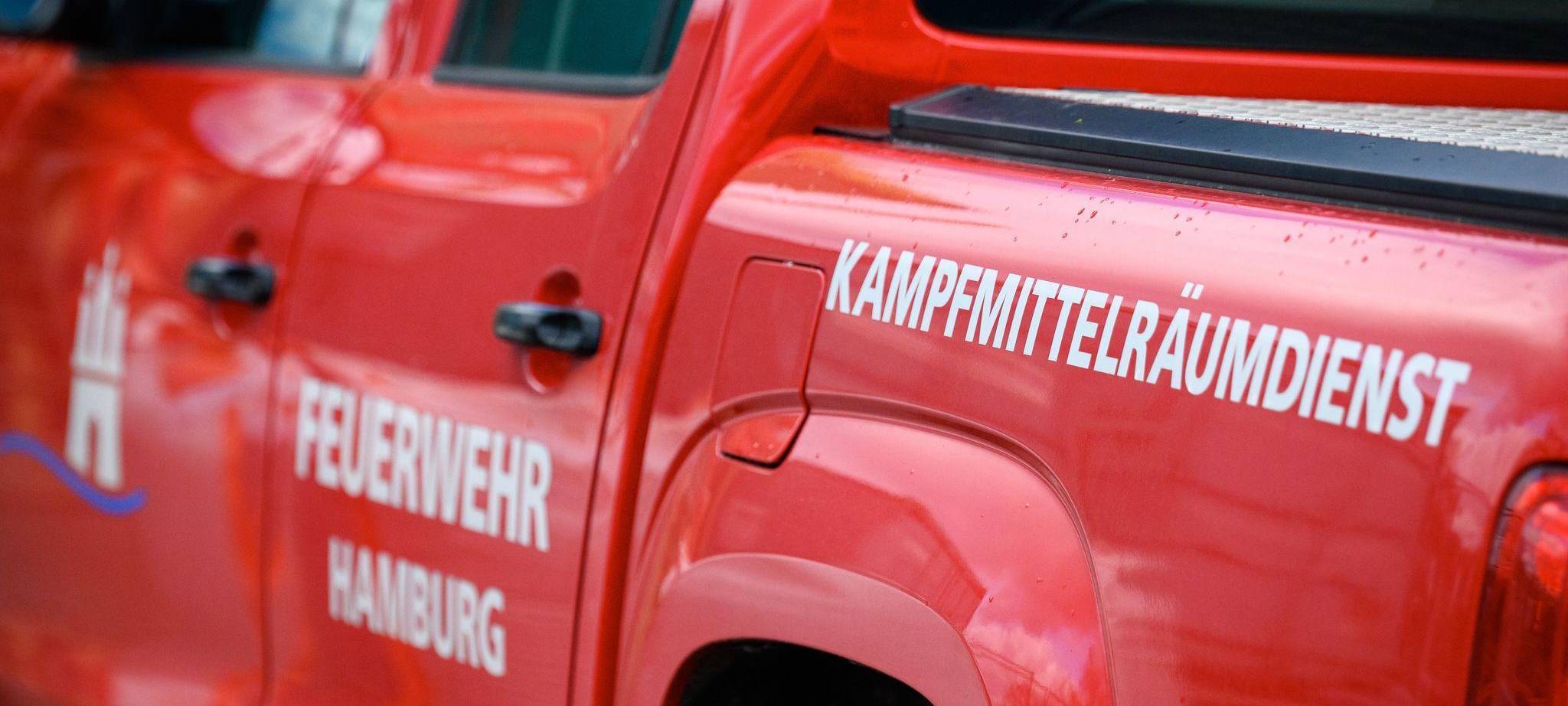 Bombenfund in Hamburg