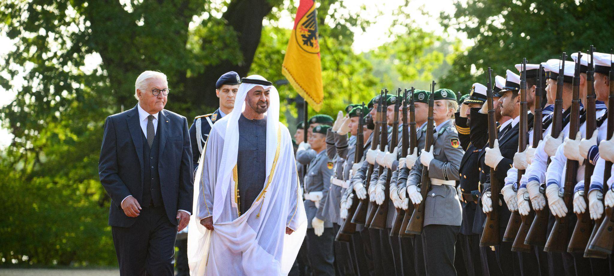 Präsident der Vereinigten Arabischen Emirate in Berlin