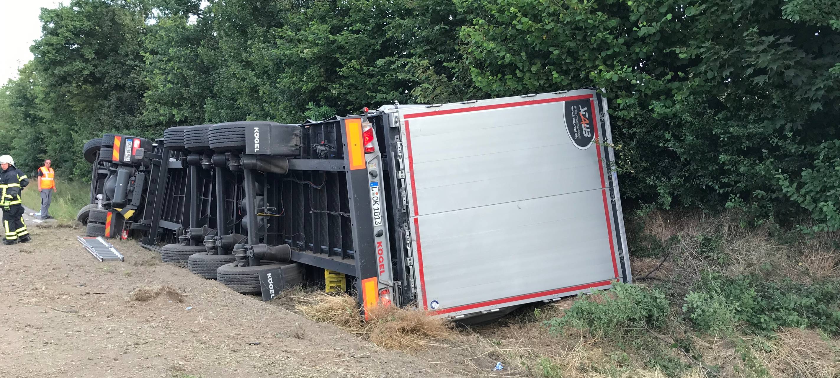 LKW-Unfall auf der A44