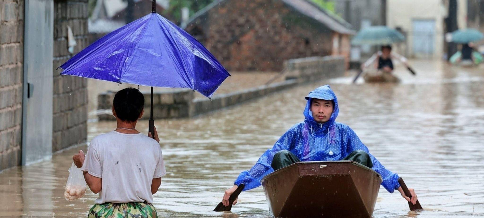 Überschwemmungen in Vietnam