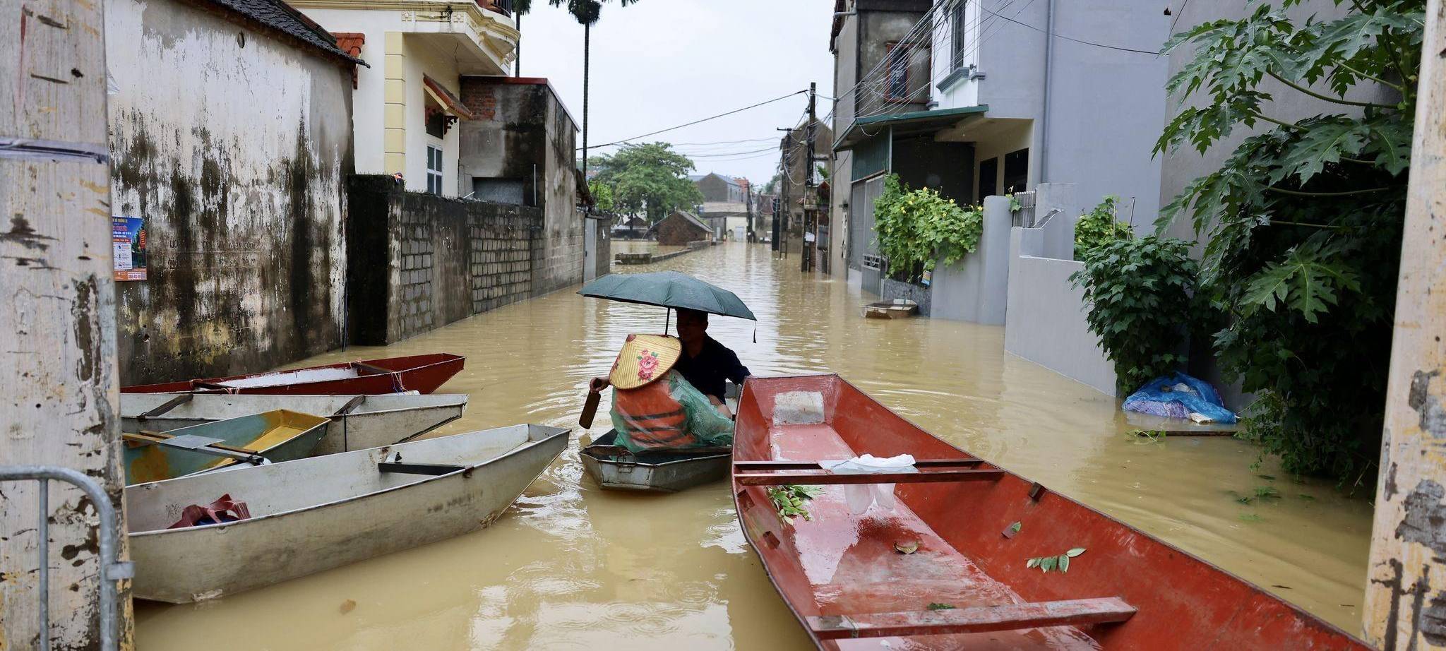 Überschwemmungen in Vietnam