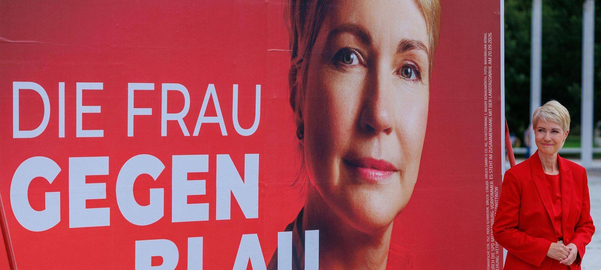 Ministerpräsidentin und Spitzenkandidatin Schwesig