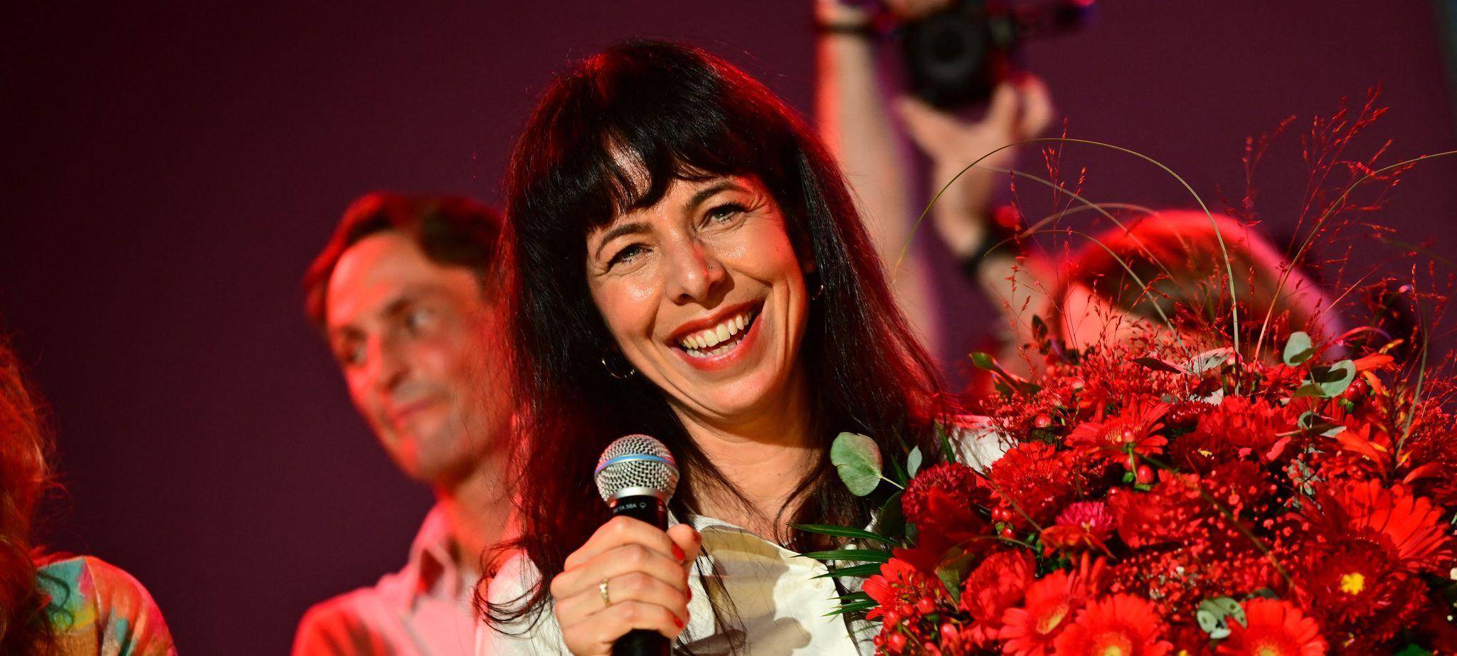 Abgeordnetenhaus-Wahl Berlin - Wahlparty Die Linke