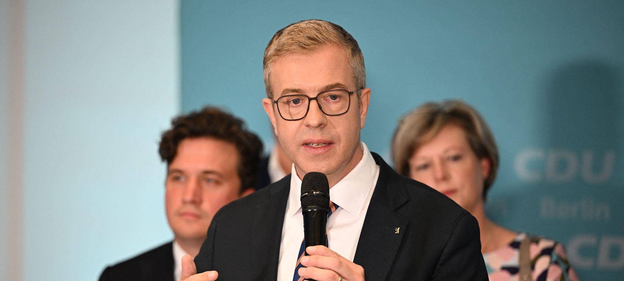 Abgeordnetenhaus-Wahl Berlin - Wahlparty CDU