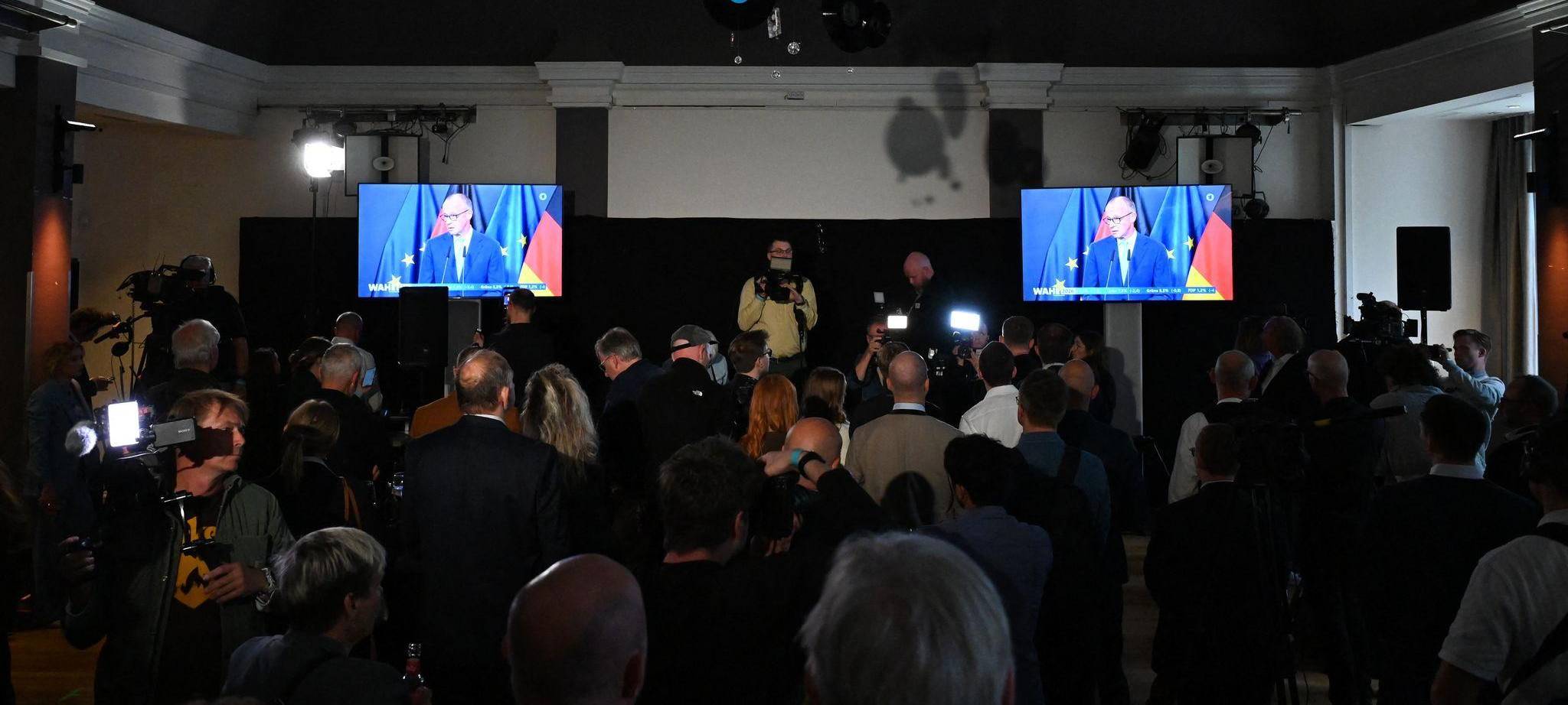 Landtagswahl Mecklenburg-Vorpommern - Wahlparty CDU