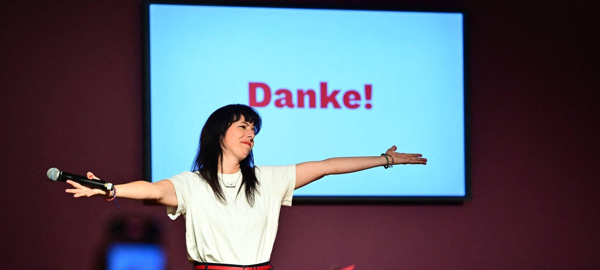 Abgeordnetenhaus-Wahl Berlin - Wahlparty Die Linke