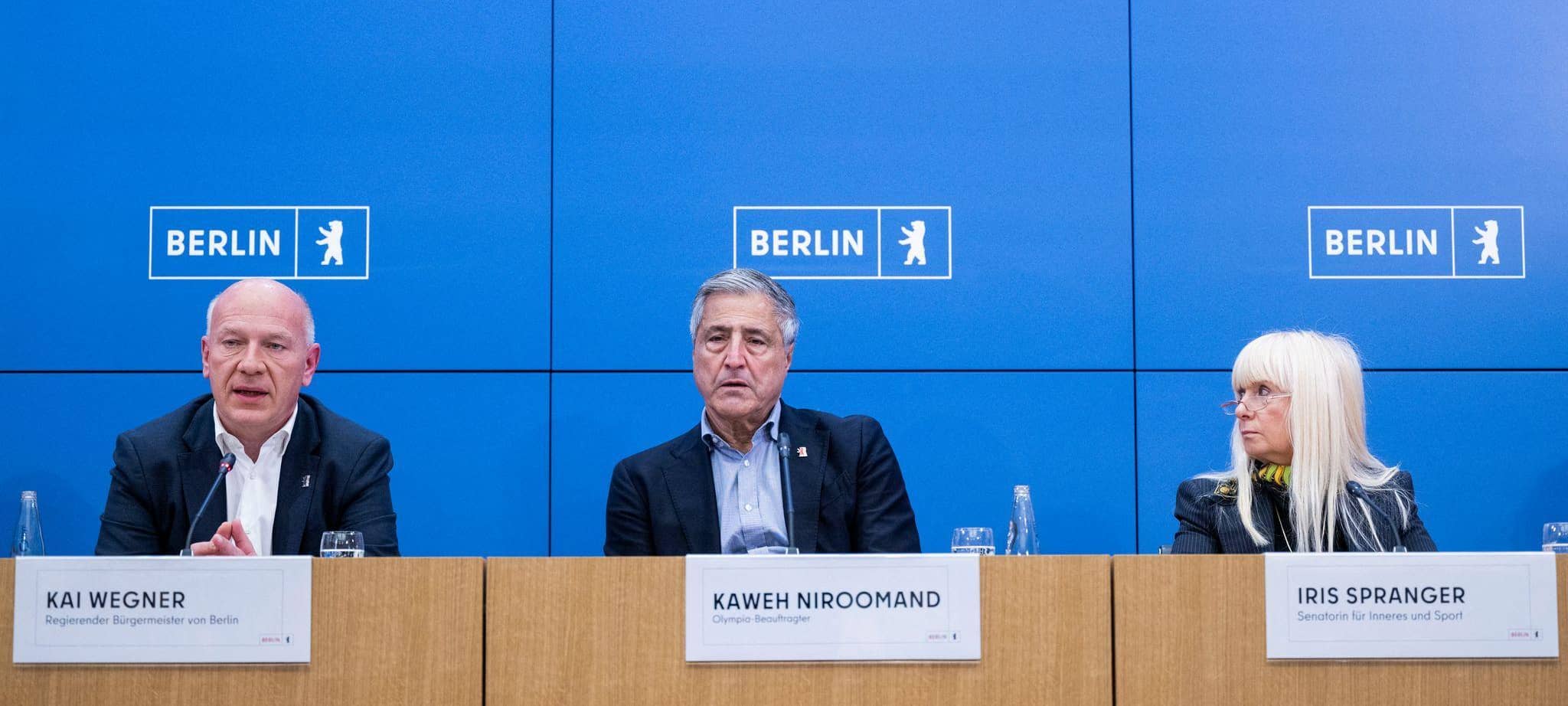 Pk zur Bewerbung Berlins für die Olympischen Spiele
