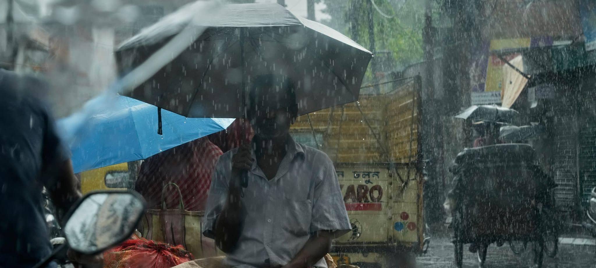 Unwetter in Indien