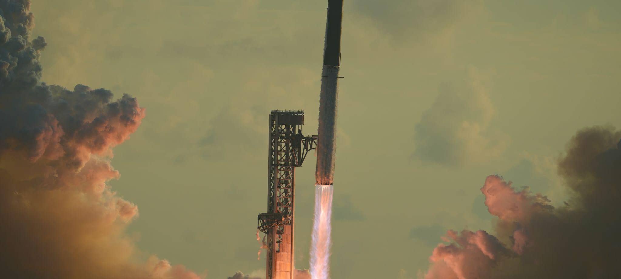 Start Raketensystem «Starship» von SpaceX
