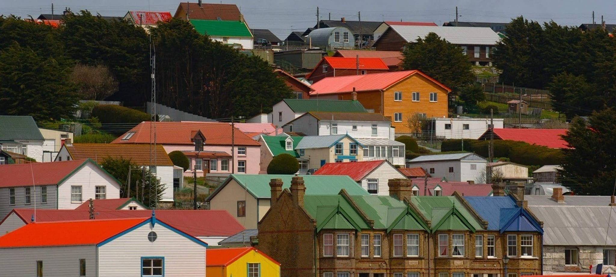 Falklands-Hauptort Stanley