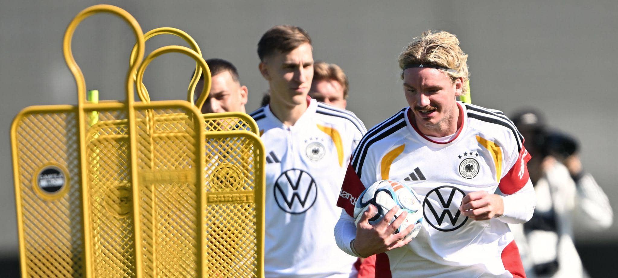 Abschlusstraining Nationalmannschaft vor dem Spiel gegen Serbien
