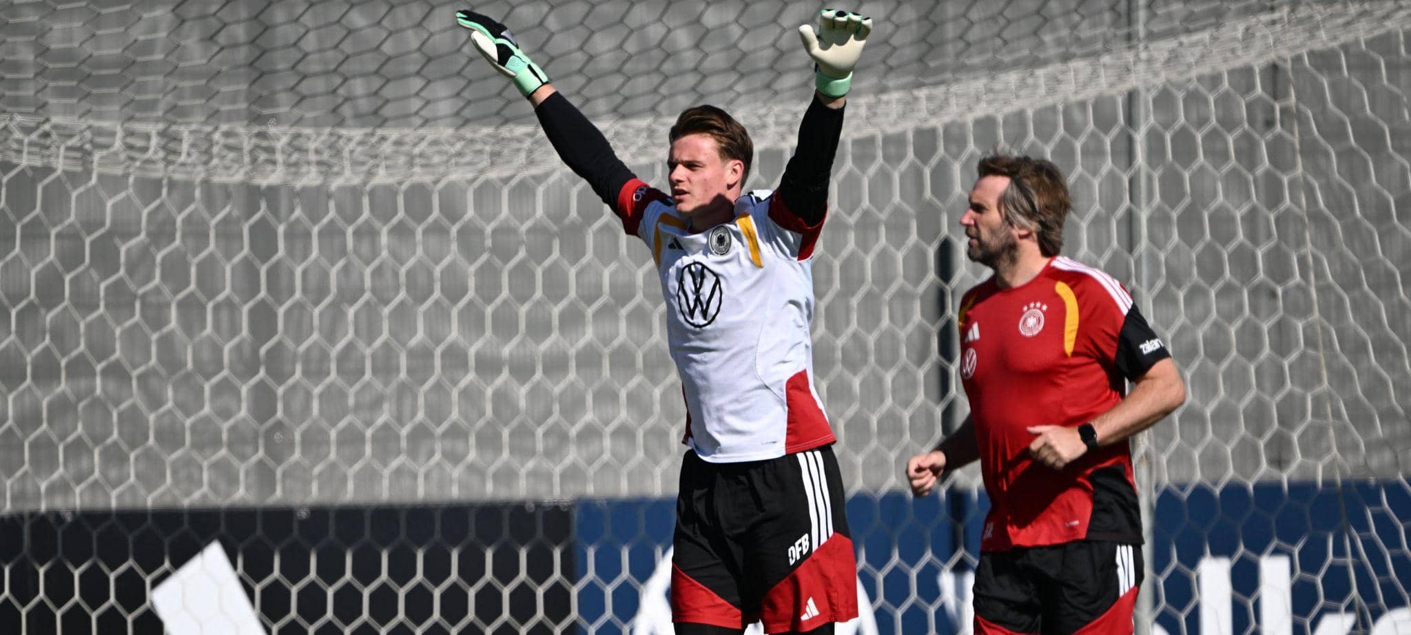Abschlusstraining Nationalmannschaft vor dem Spiel gegen Serbien