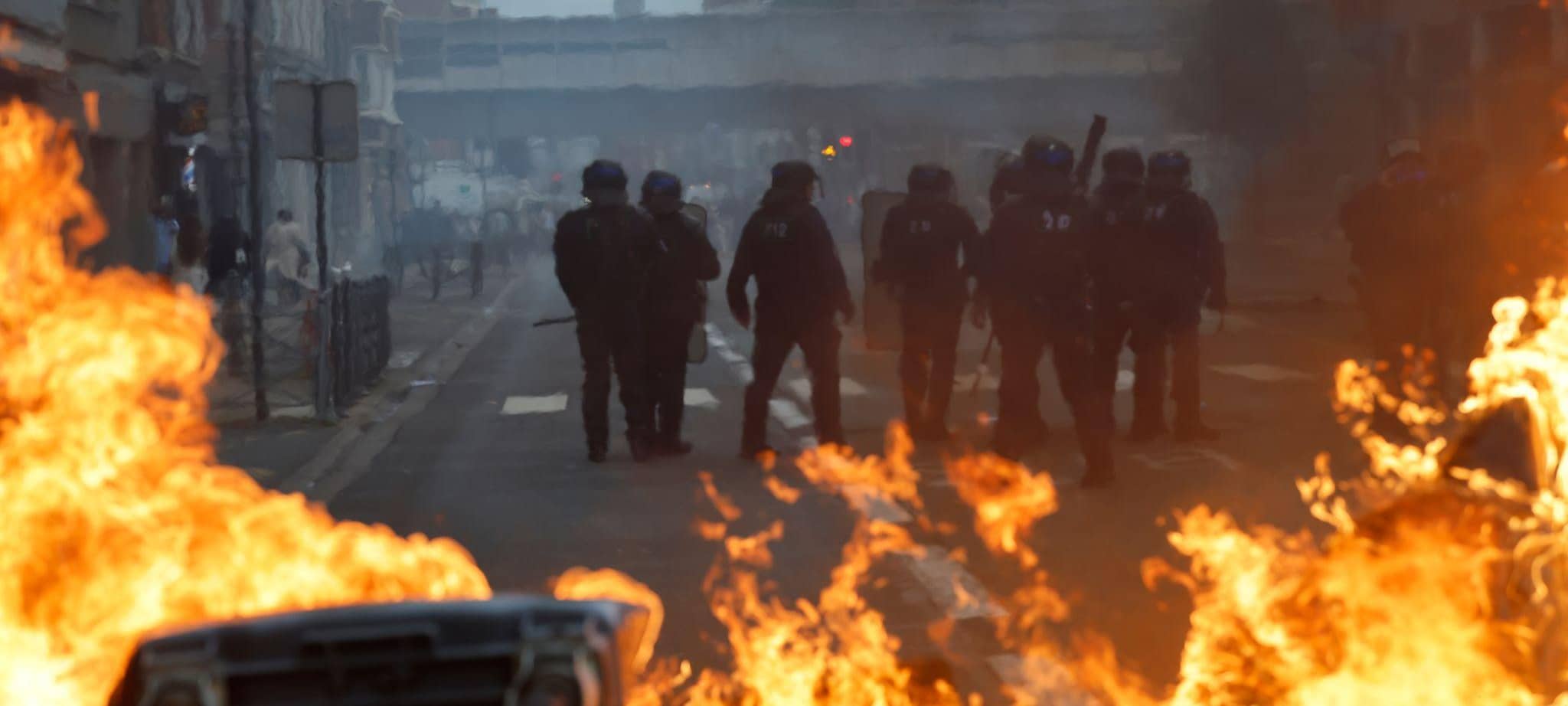 Schulproteste in Frankreich