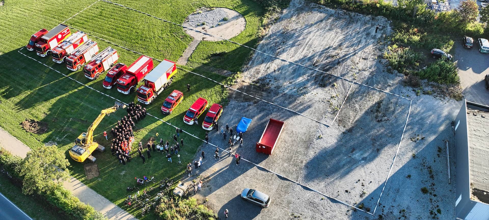Anröchte: Spatenstich für neues Feuerwehrhaus