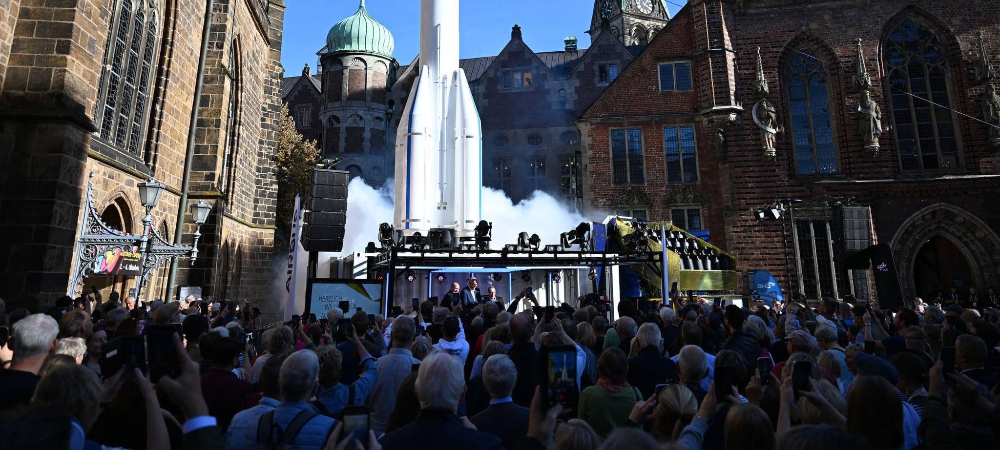 Vor dem Tag der Deutschen Einheit in Bremen