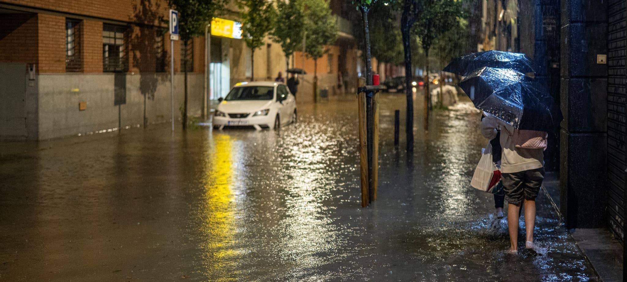 Unwetter in Spanien