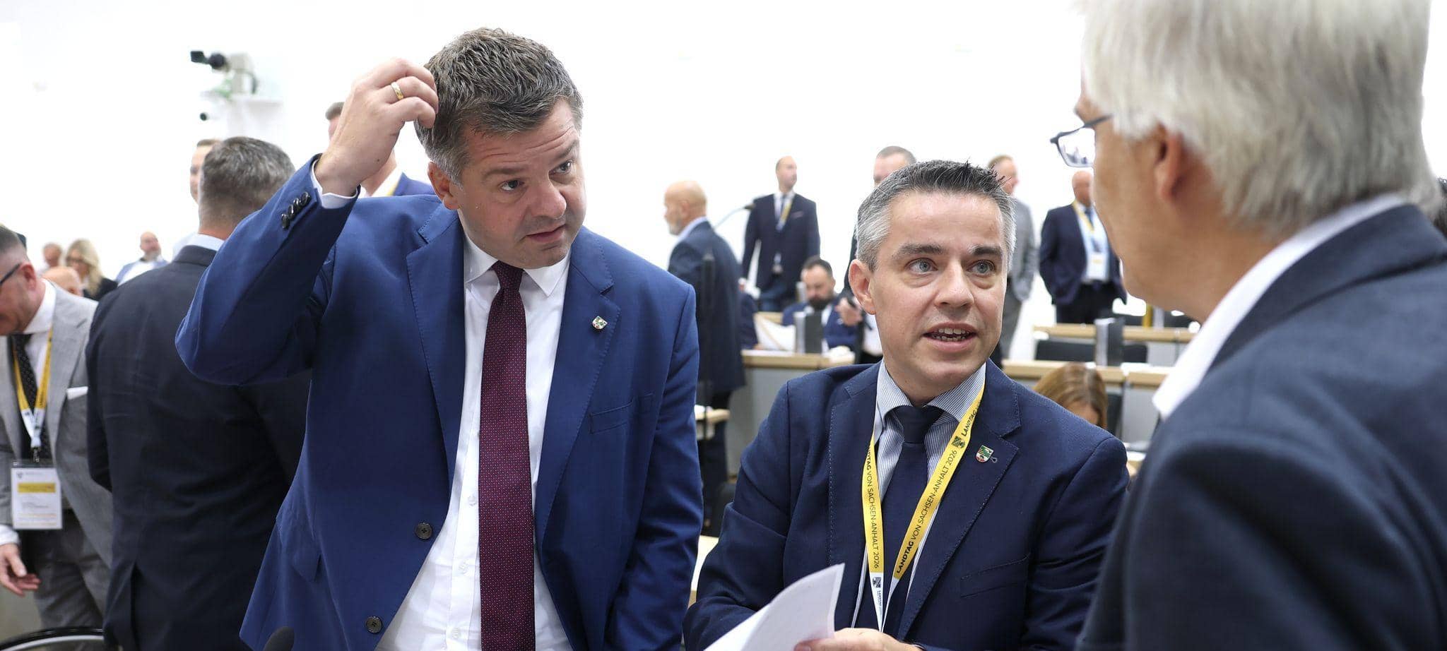 Konstituierende Landtagssitzung in Sachsen-Anhalt