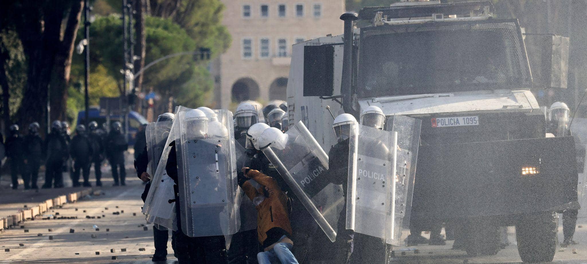 Proteste in Albanien