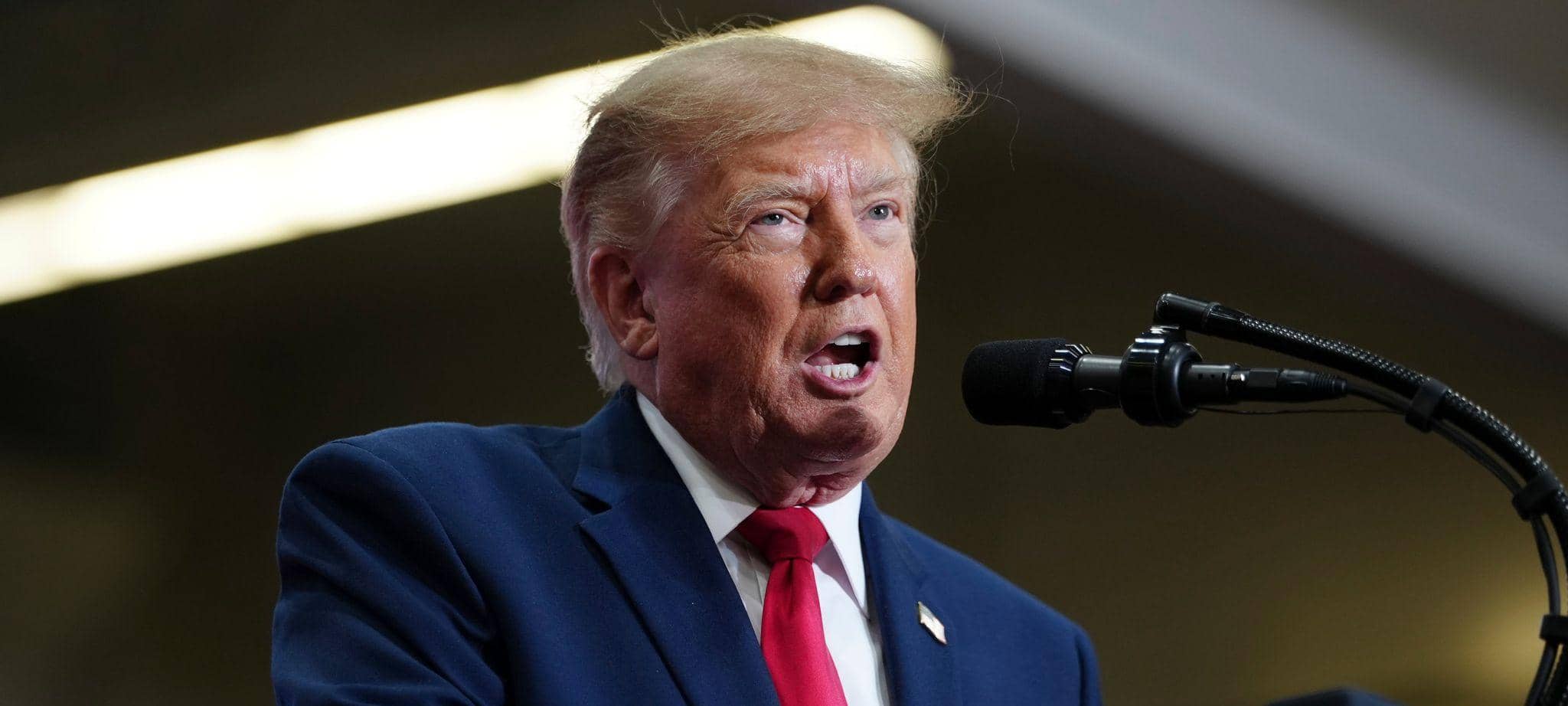 US-Midterms - US-Präsident Trump in Michigan
