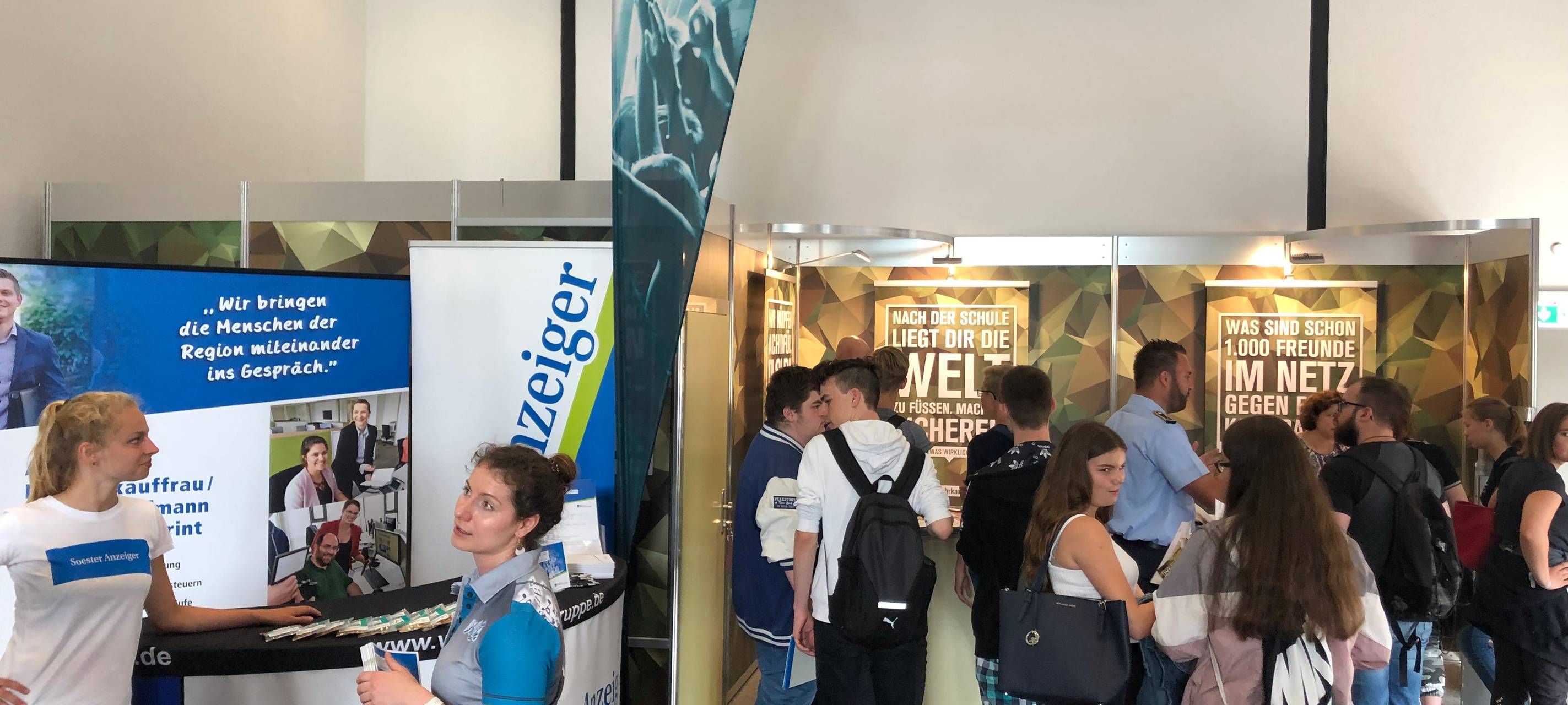 Ausbildungsmarkt in Soester Stadthalle