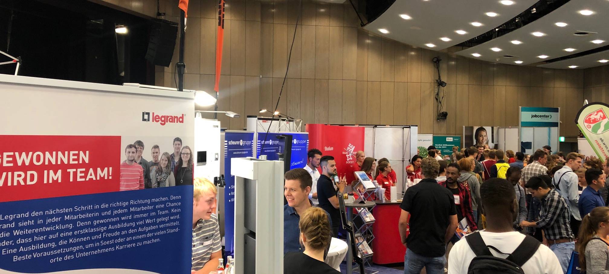 Ausbildungsmarkt in Soester Stadthalle