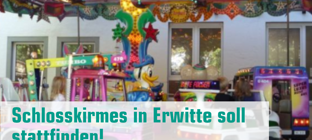 Schlosskirmes in Erwitte findet statt
