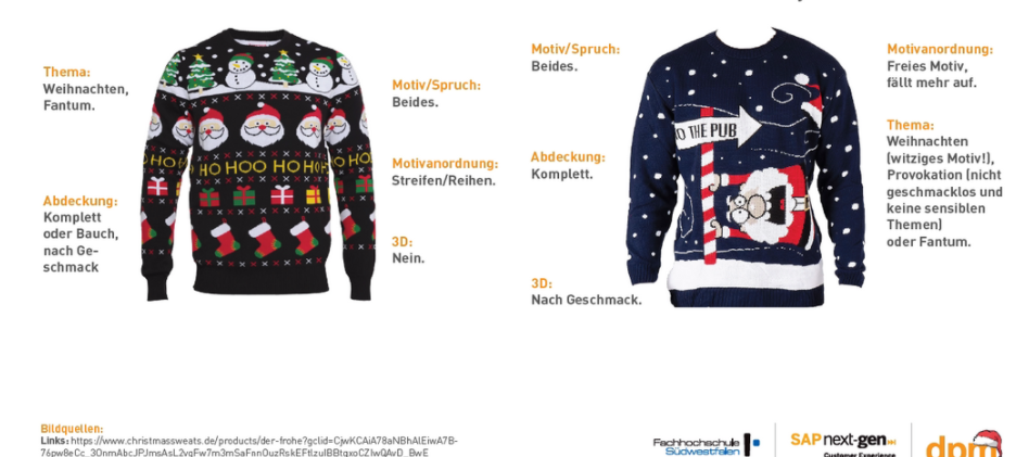 FH Südwestfalen erforscht den "perfekten" Weihnachtspulli