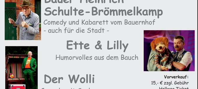 Comedy 3erli in der Stadthalle Werl
