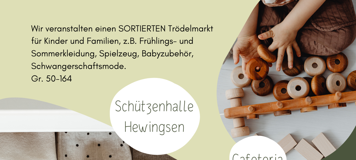 Sortierter Klamottenmarkt - Hewingsen