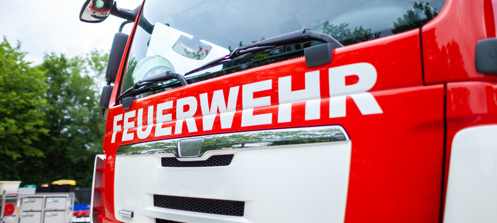 Brand im Thomas Zement Werk in Erwitte
