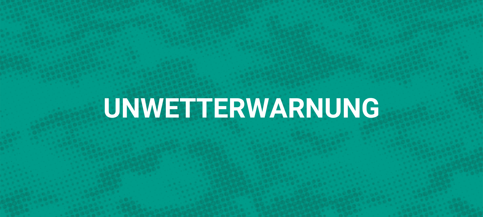 Unwetterwarnung Unwetter Symbolbild