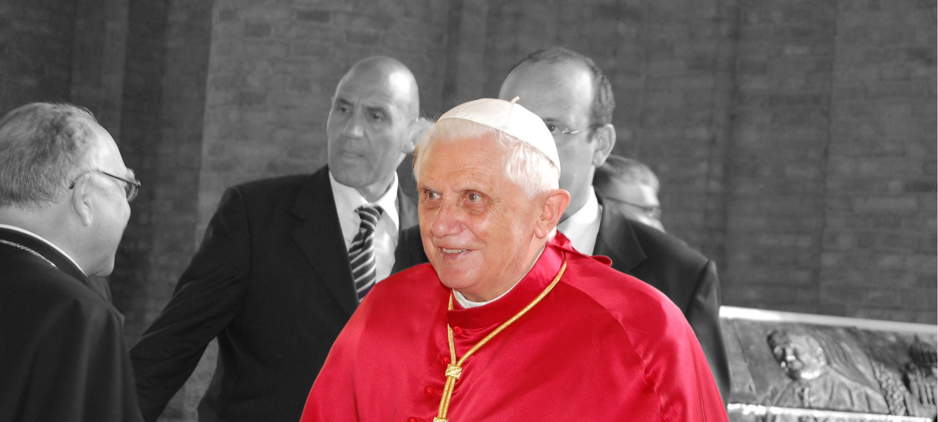 Der emeritierte Papst Benedikt XVI