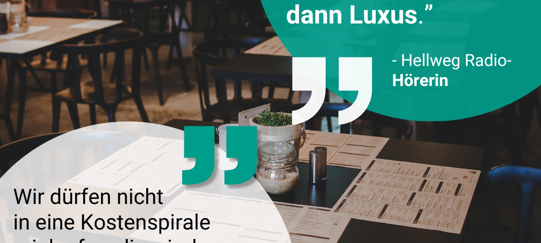 Sowohl Gastronomen als auch Restaurantbesucher haben mit der Erhöhung der Mehrwertsteuer zu kämpfen.