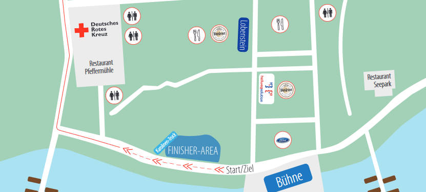 Heute: 11. Firmenlauf am Möhnesee