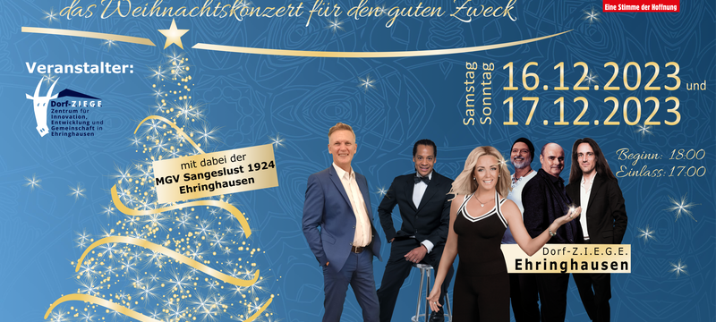WINTERZAUBER - Das Weihnachtskonzert für den guten Zweck - in Geseke Ehringhausen