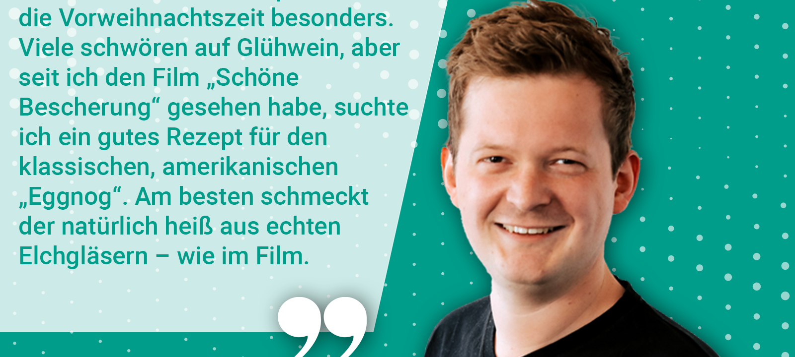 Hellweg Radio-Moderator Timo Müller über Eierpunsch