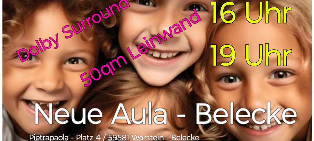 Kino für Kids - Doppelter Ferienspaß in der Neuen Aula - Belecke