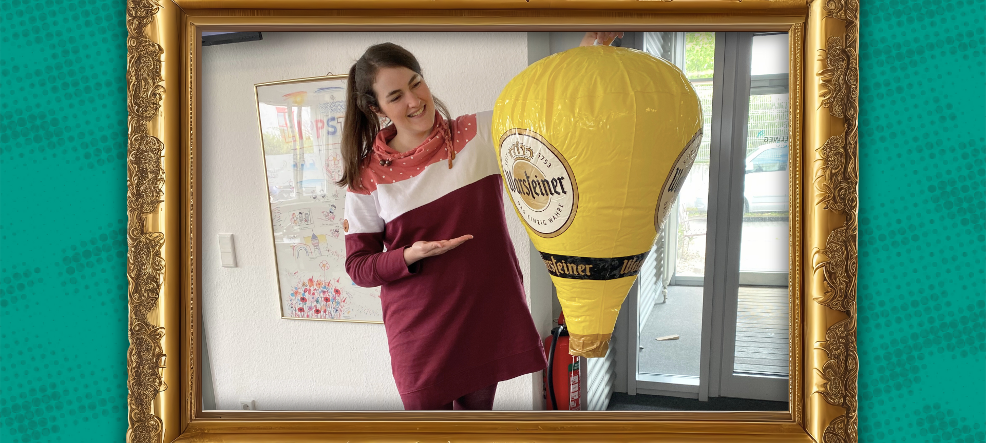 Das Fundstück der Woche ist dieses Mal ein Souvenir von der Warsteiner Montgolfiade.