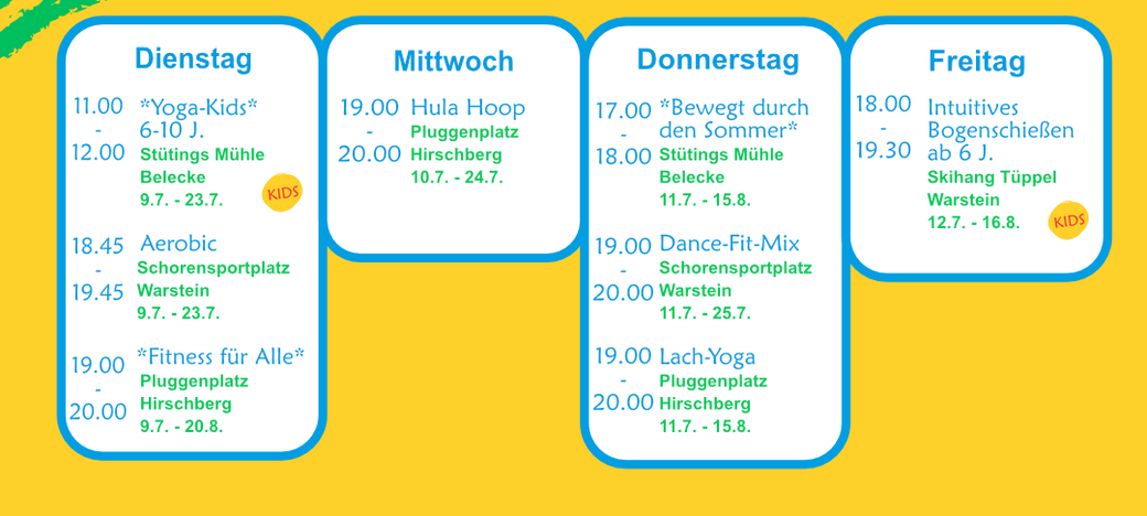 Gemeinsam Sport machen: "Sport im Park" läuft im Kreis Soest