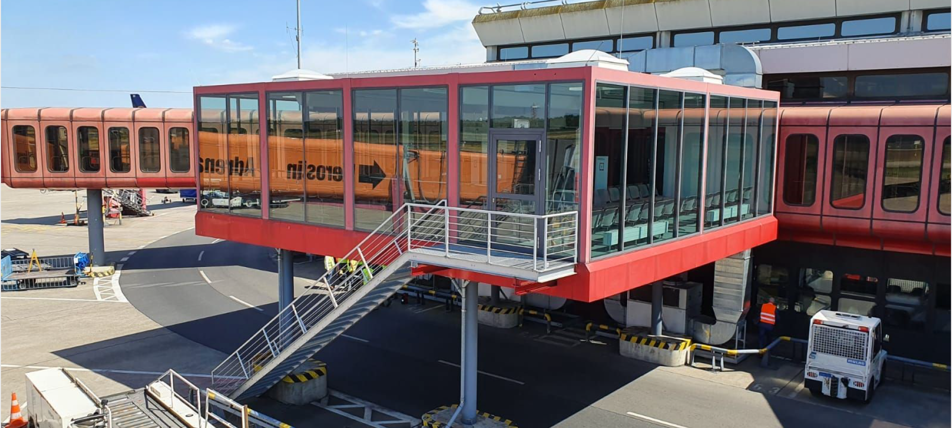 Teil des Berliner Flughafens steht in Bad Sassendorf